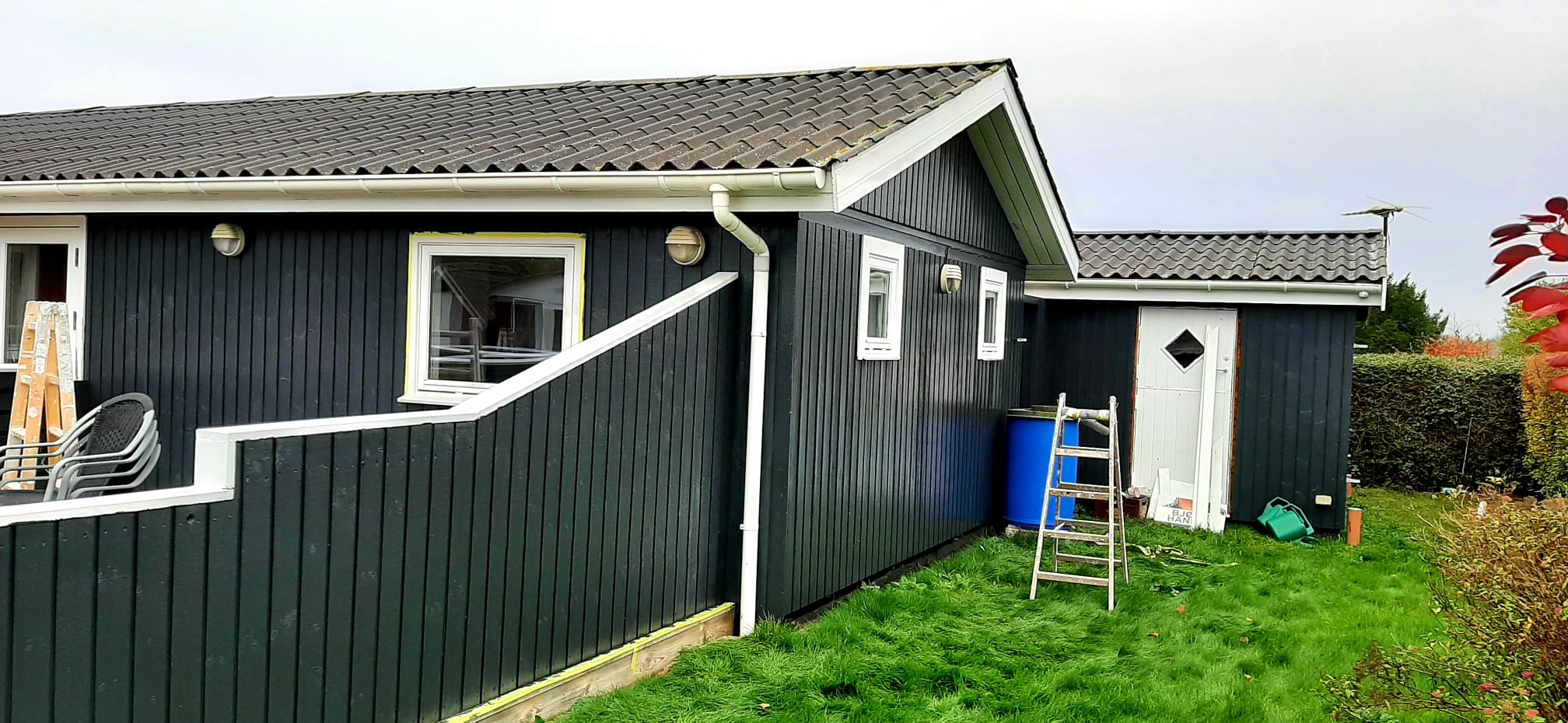 Maling af træværk — B&J Malerfirma